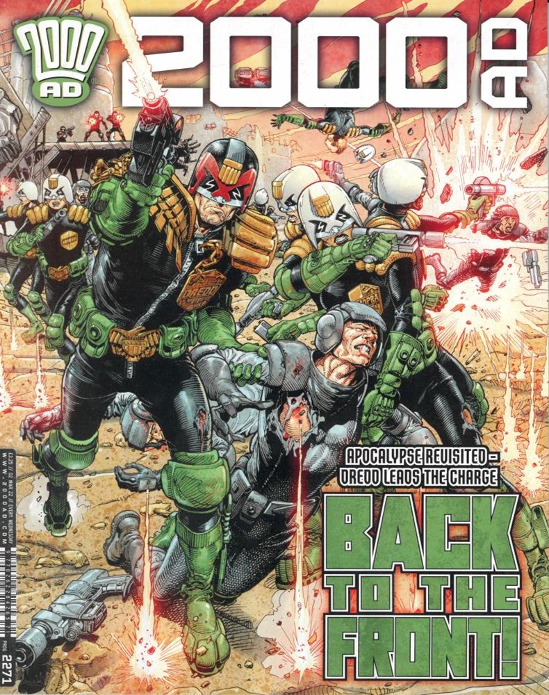 2000 AD Weekly Magazine Issue NO 2271