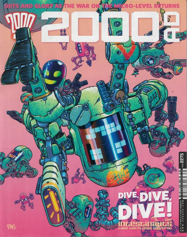 2000 AD Weekly Magazine Issue NO 2275