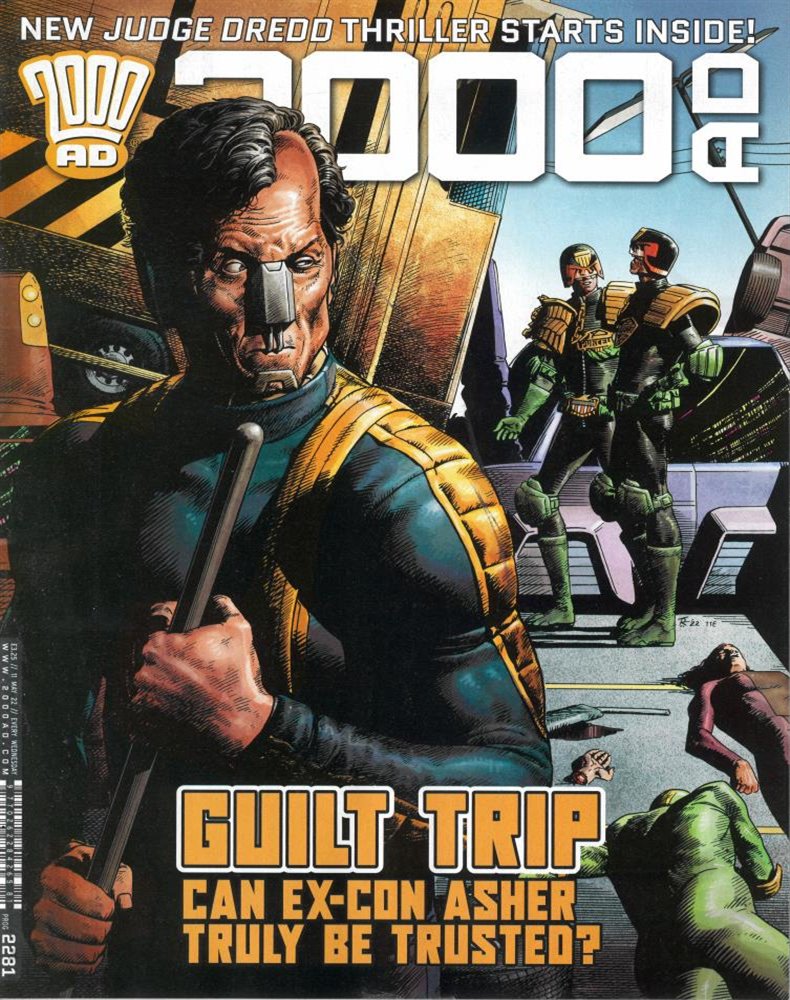 2000 AD Weekly Magazine Issue NO 2281