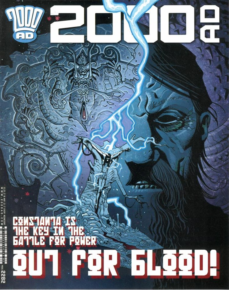 2000 AD Weekly Magazine Issue NO 2282