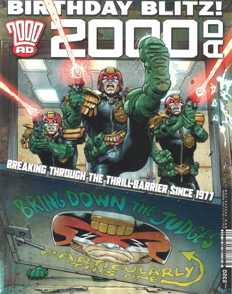 2000 AD Weekly Magazine Subscription