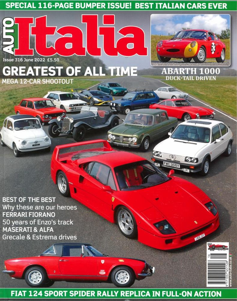 Auto Italia Magazine Issue NO 316