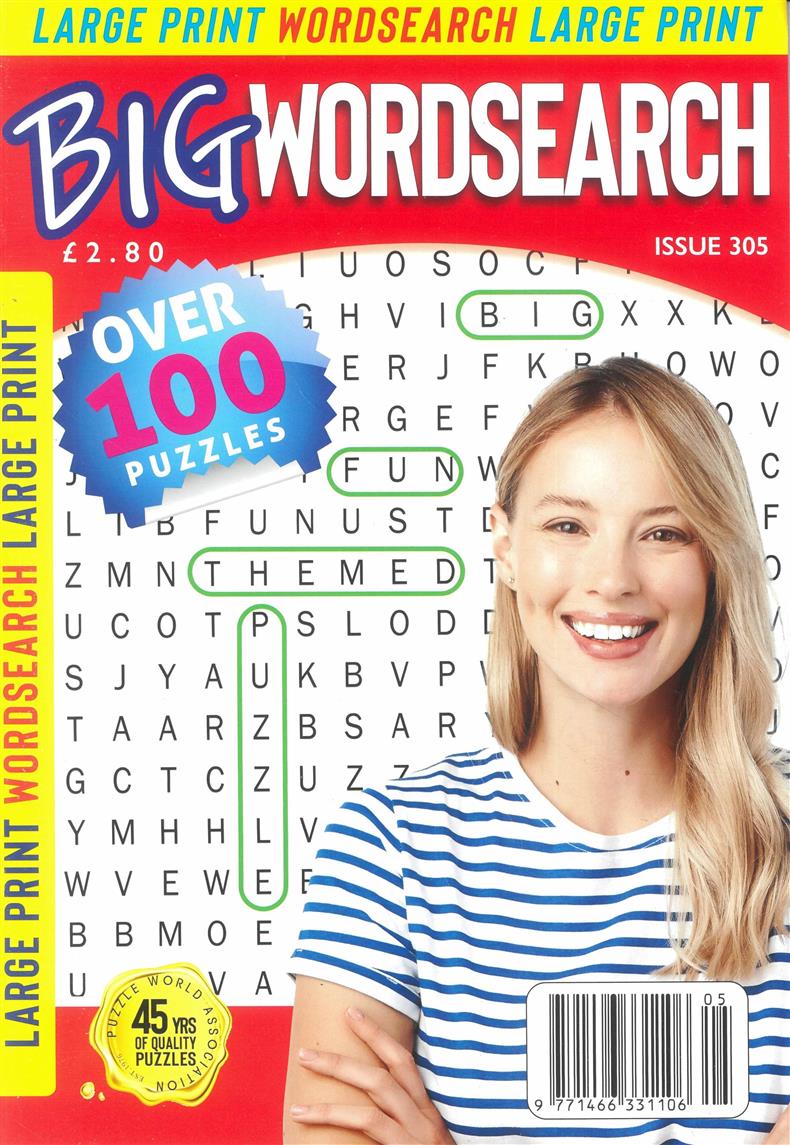 Big Wordsearch - NO 305