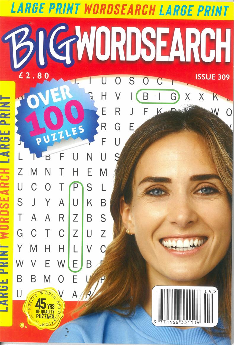 Big Wordsearch - NO 309