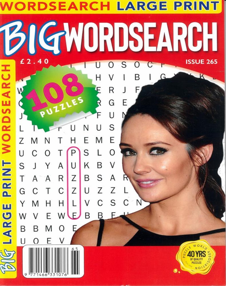 Big Wordsearch Magazine Issue NO 265