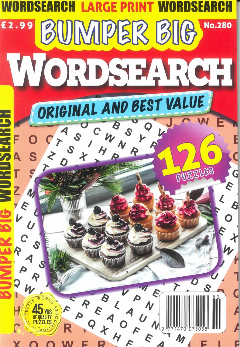 Bumper Big Word Search - NO 280