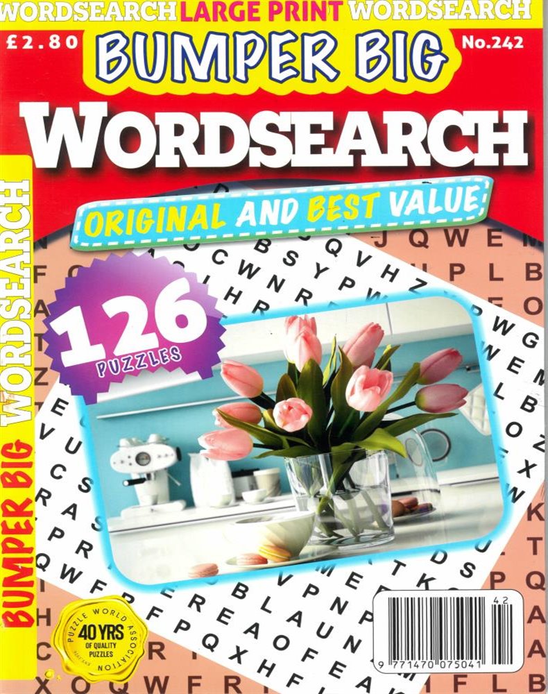 Bumper Big Word Search Magazine Issue NO 242