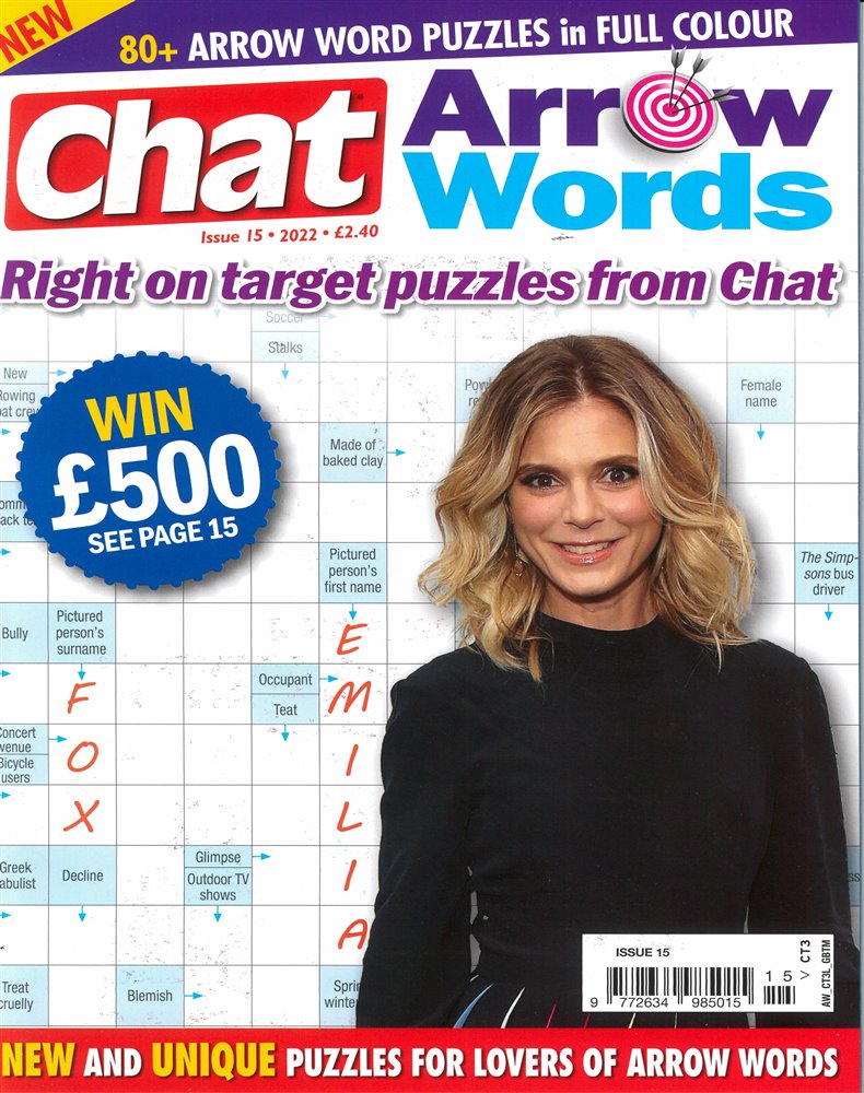 Chat Arrowords Magazine Issue NO 15