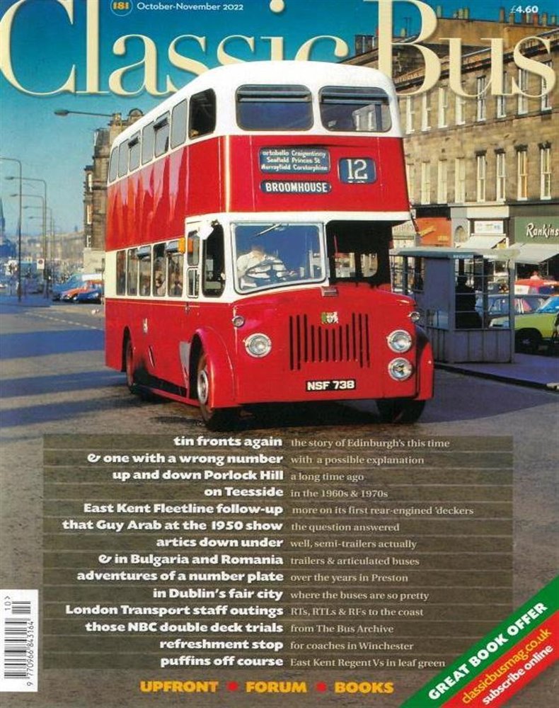 Classic Bus Magazine Subscription