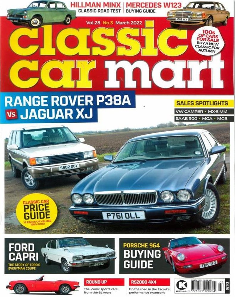 Classic Car Mart Magazine Issue MAR 22