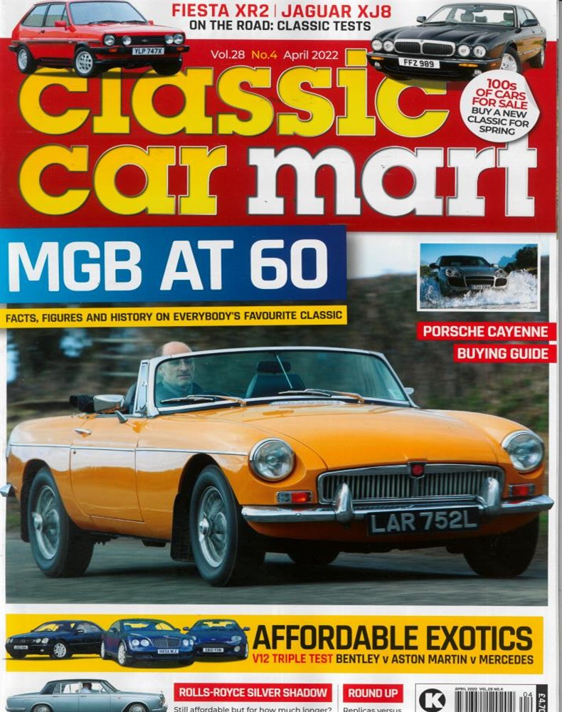 Classic Car Mart Magazine Issue APR 22