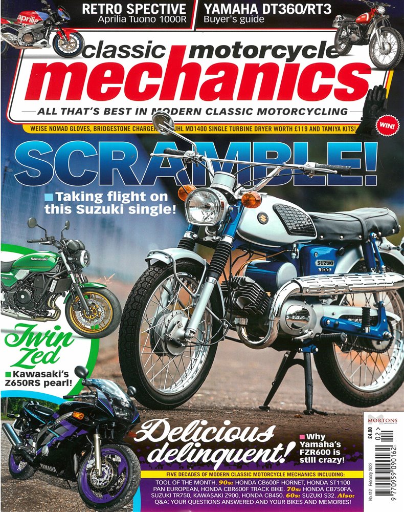 Classic Motorcycle Mechanics Magazine Issue FEB 22