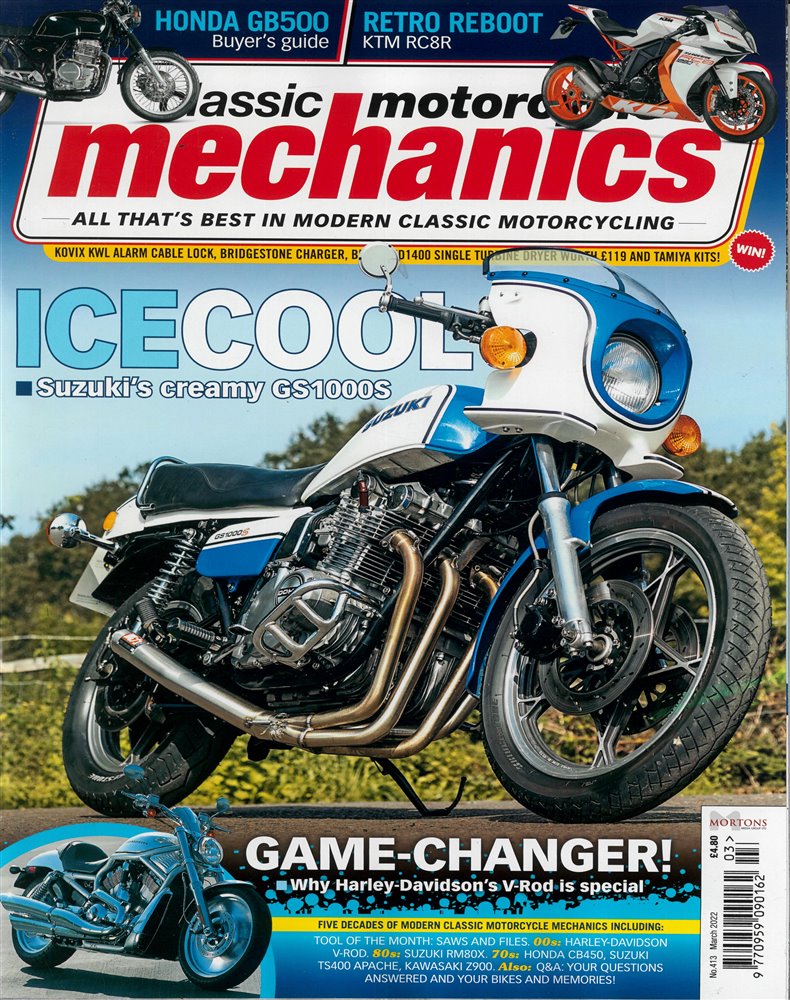 Classic Motorcycle Mechanics Magazine Issue MAR 22
