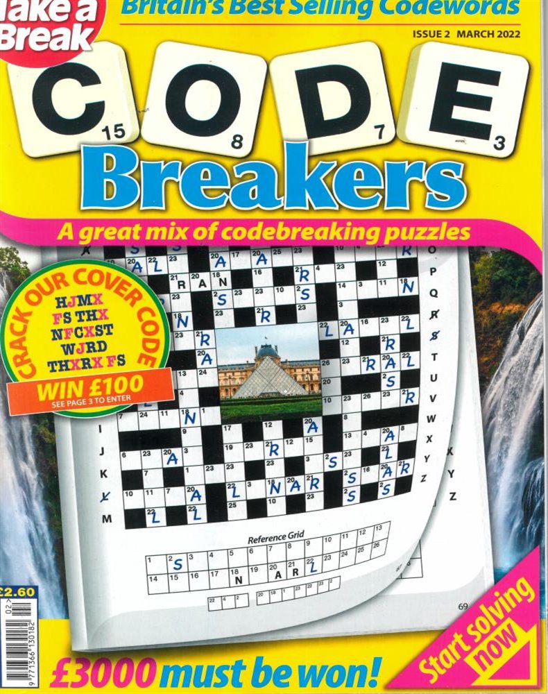 Take a Break Codebreakers Magazine Issue NO 2
