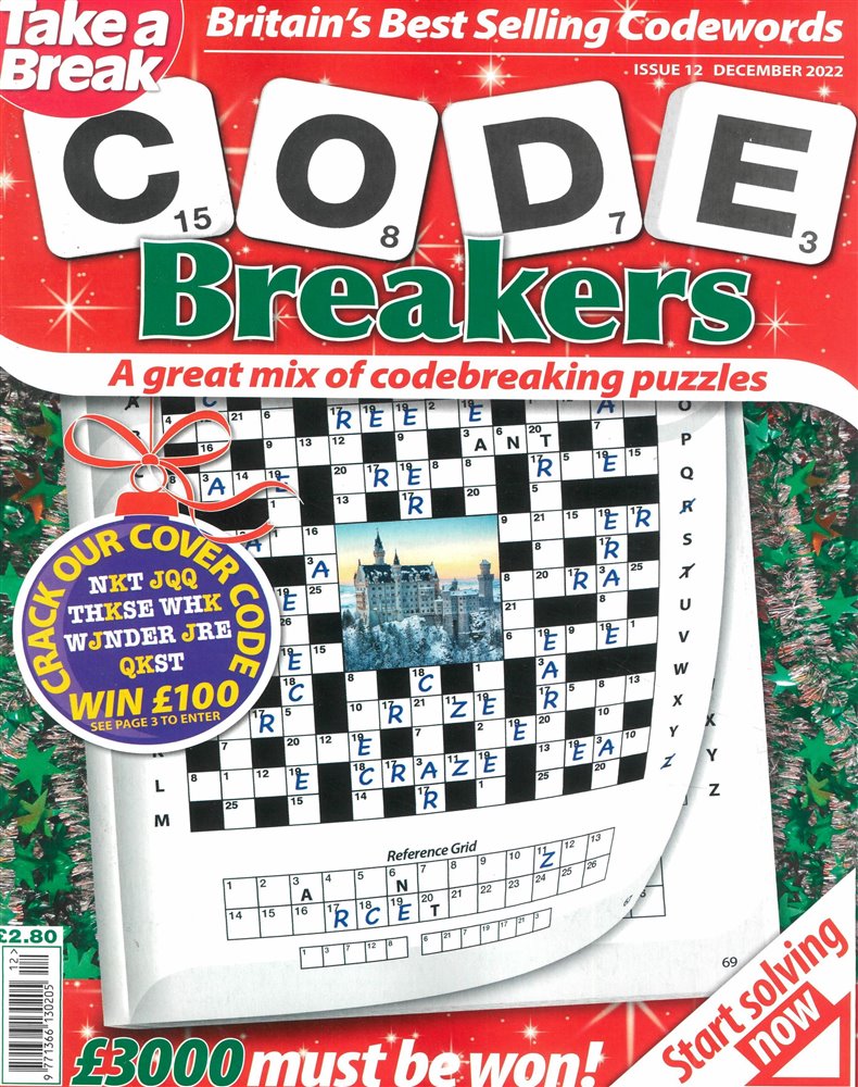Take a Break Codebreakers Magazine Subscription