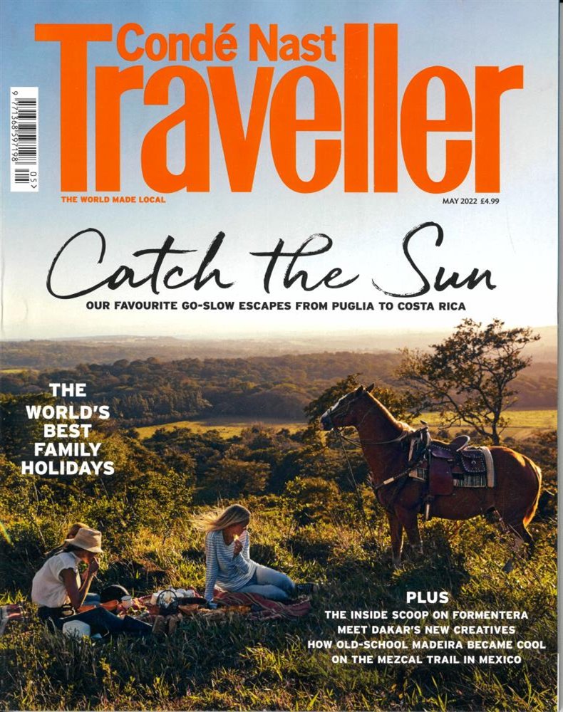 Conde Nast Traveller Magazine Issue MAY 22