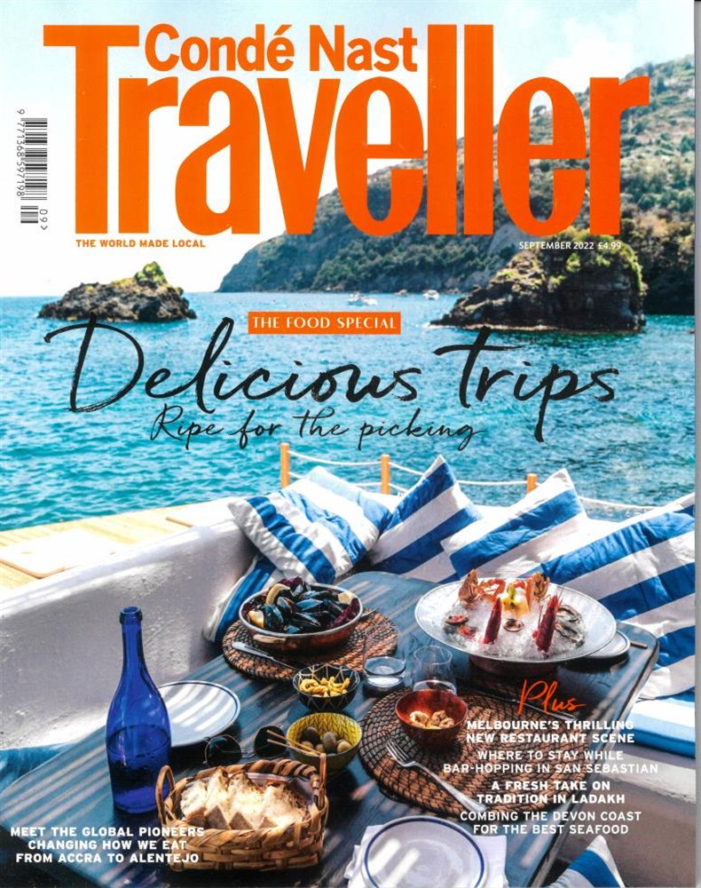 Conde Nast Traveller Magazine Issue SEP 22