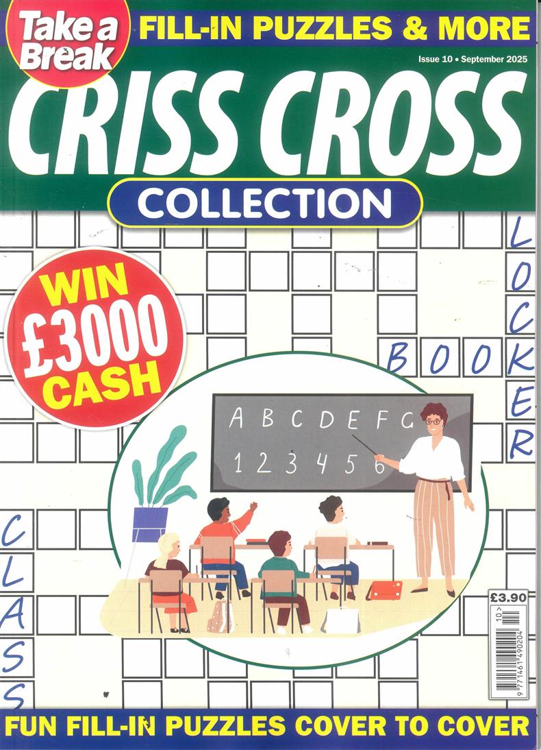 Take A Break Crisscross Collection - NO 10