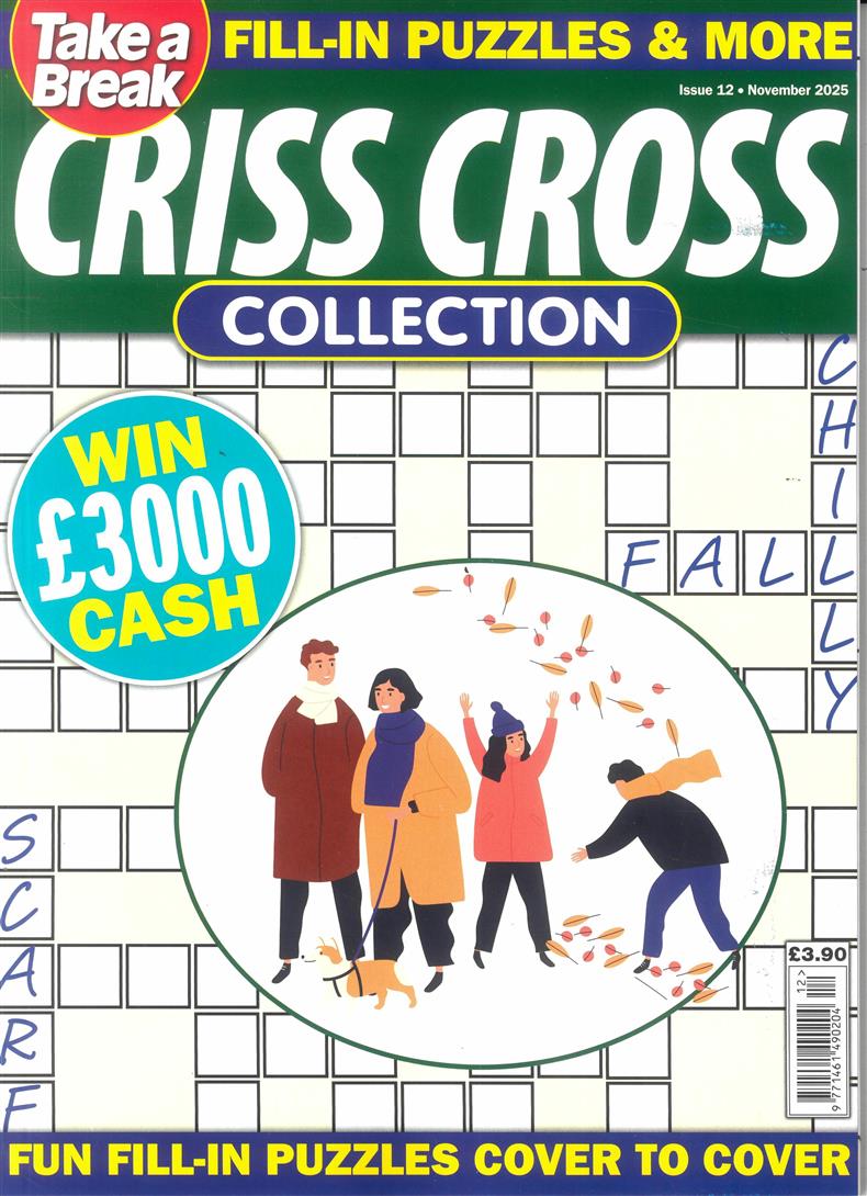 Take A Break Crisscross Collection - NO 12