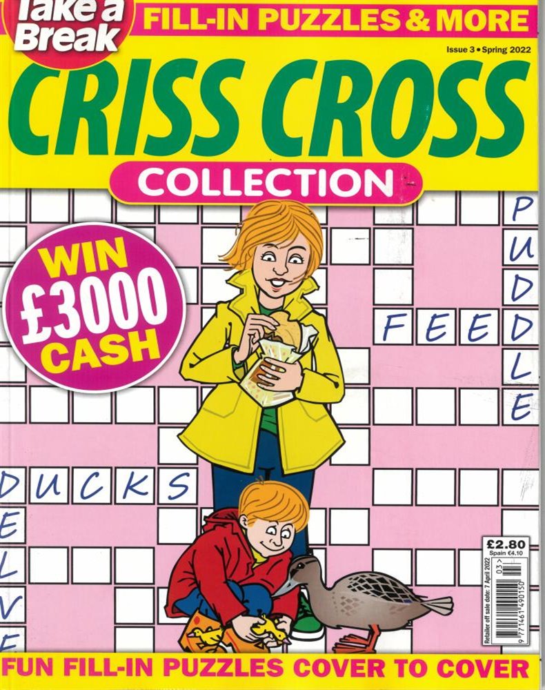 Take A Break's Crisscross Magazine Issue NO 3