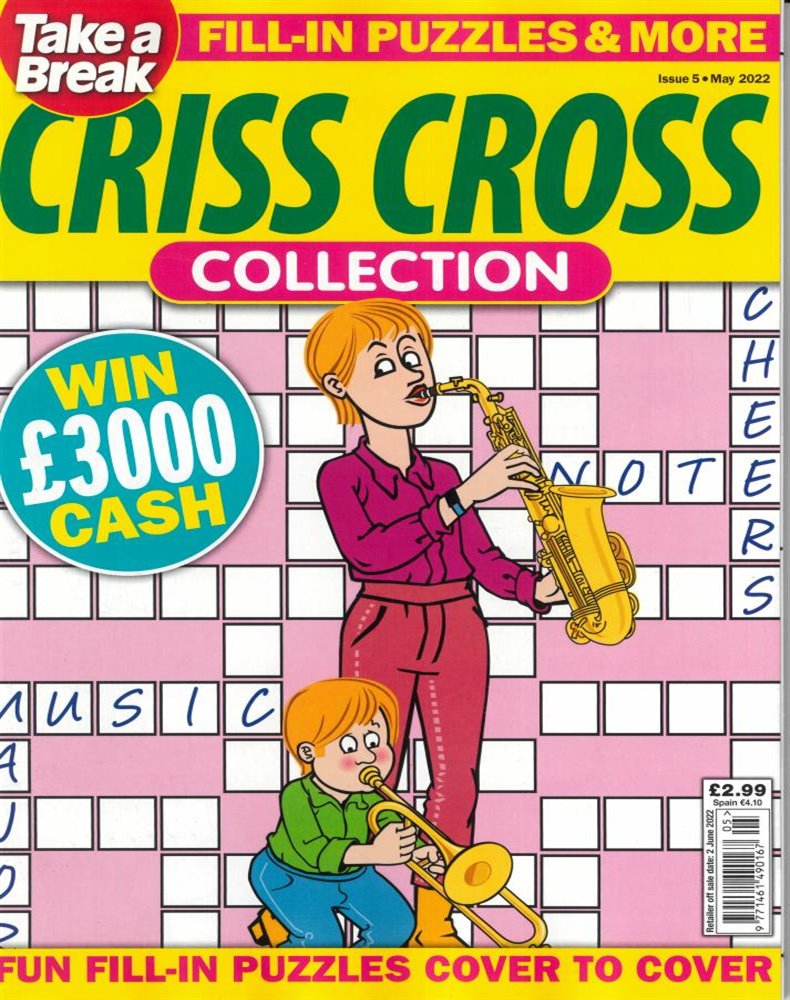 Take A Break's Crisscross Magazine Issue NO 5