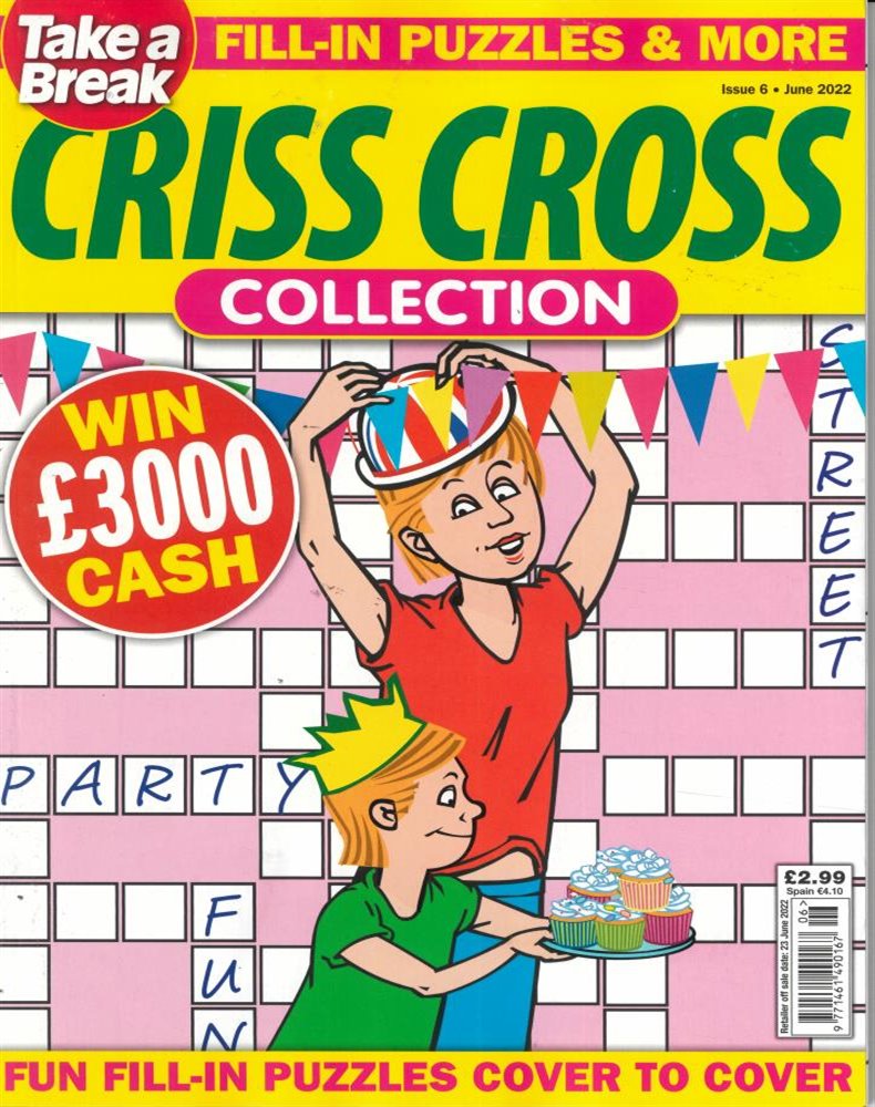 Take A Break's Crisscross Magazine Issue NO 6