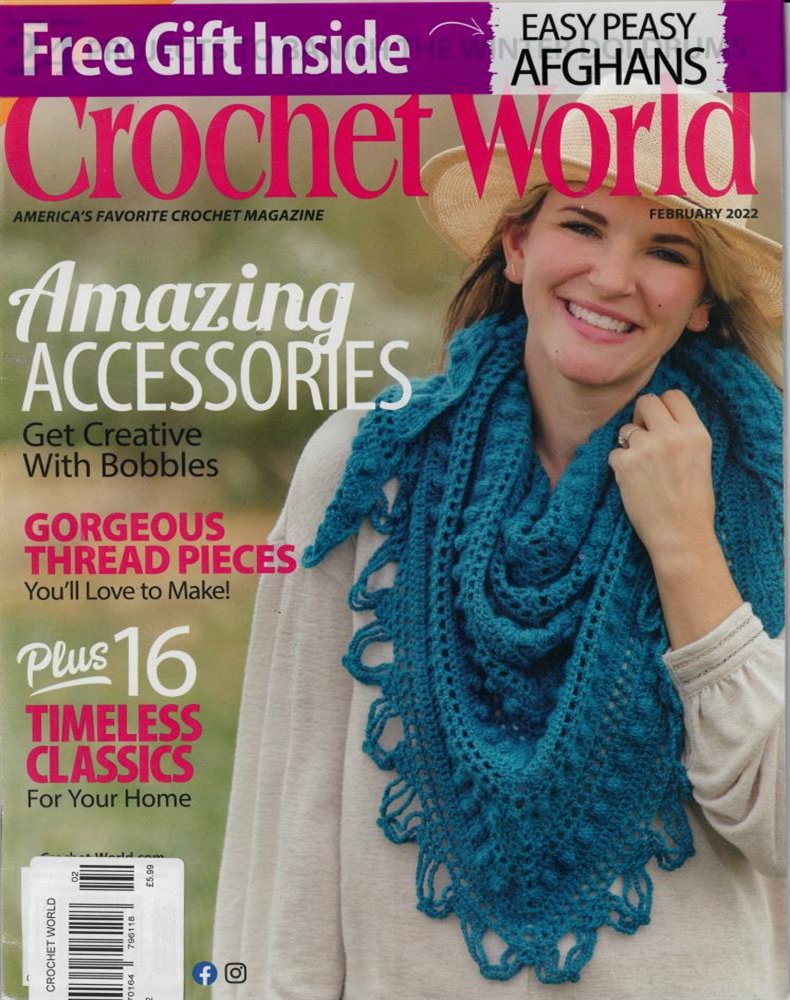 Crochet World Magazine Issue FEB 22