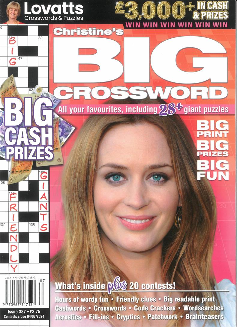 Lovatts Big Crossword - NO 387