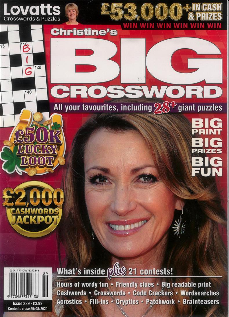 Lovatts Big Crossword - NO 389