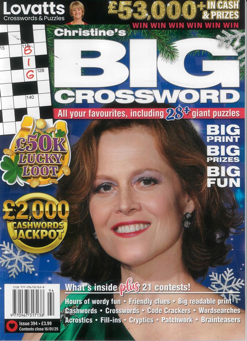 Lovatts Big Crossword - NO 394