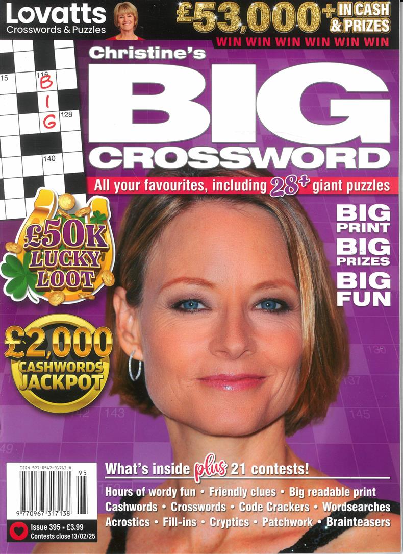 Lovatts Big Crossword - NO 395