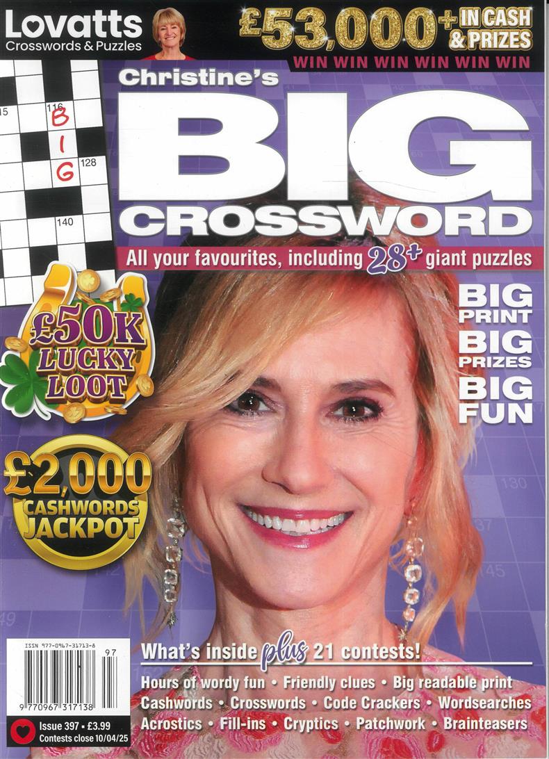 Lovatts Big Crossword - NO 397