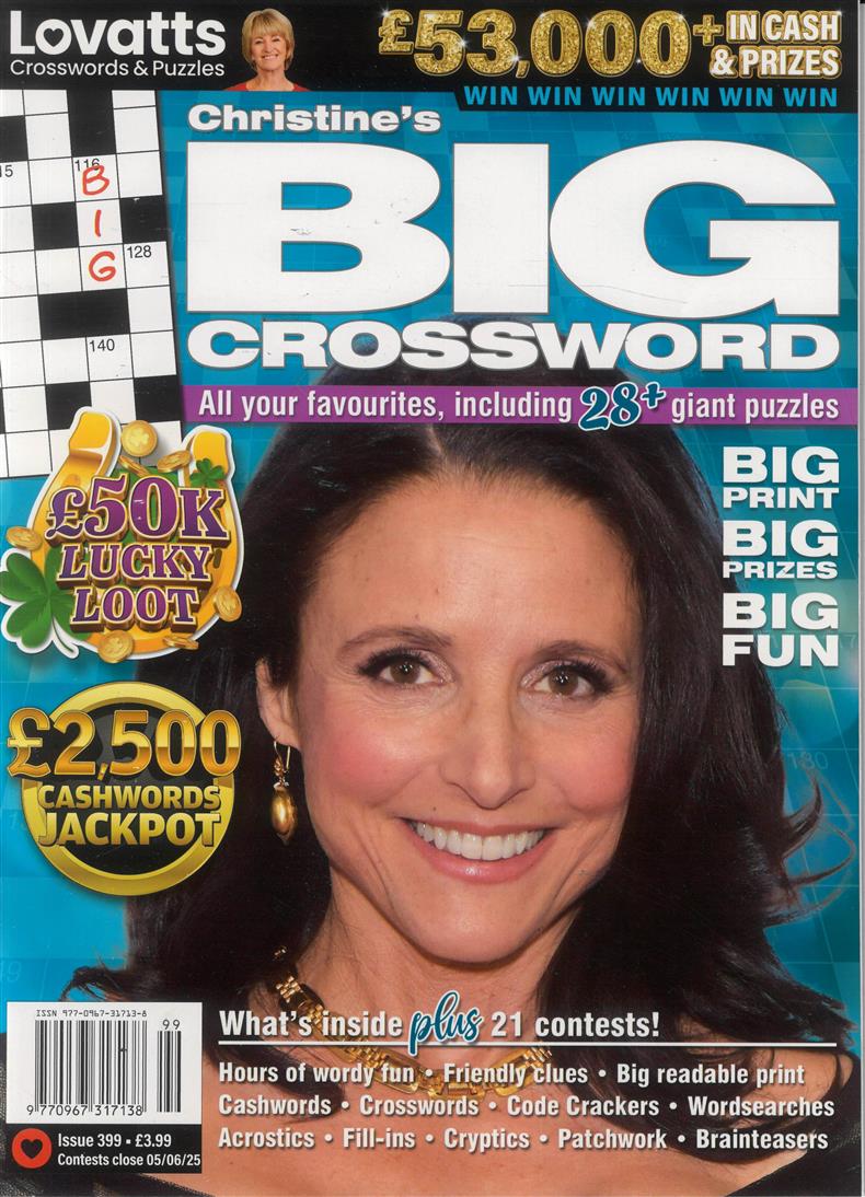Lovatts Big Crossword - NO 399