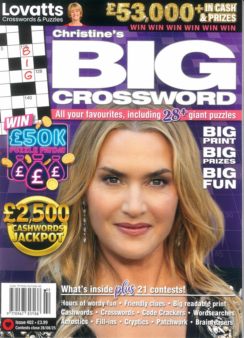 Lovatts Big Crossword - NO 402