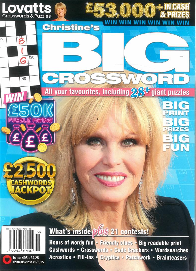 Lovatts Big Crossword - NO 405