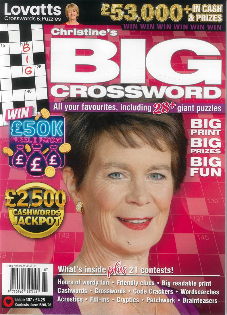 Lovatts Big Crossword - NO 407