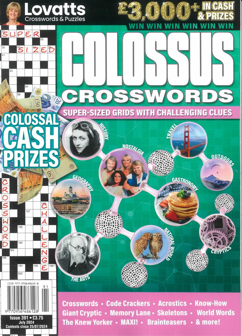 Lovatts Colossus Crosswords - NO 391