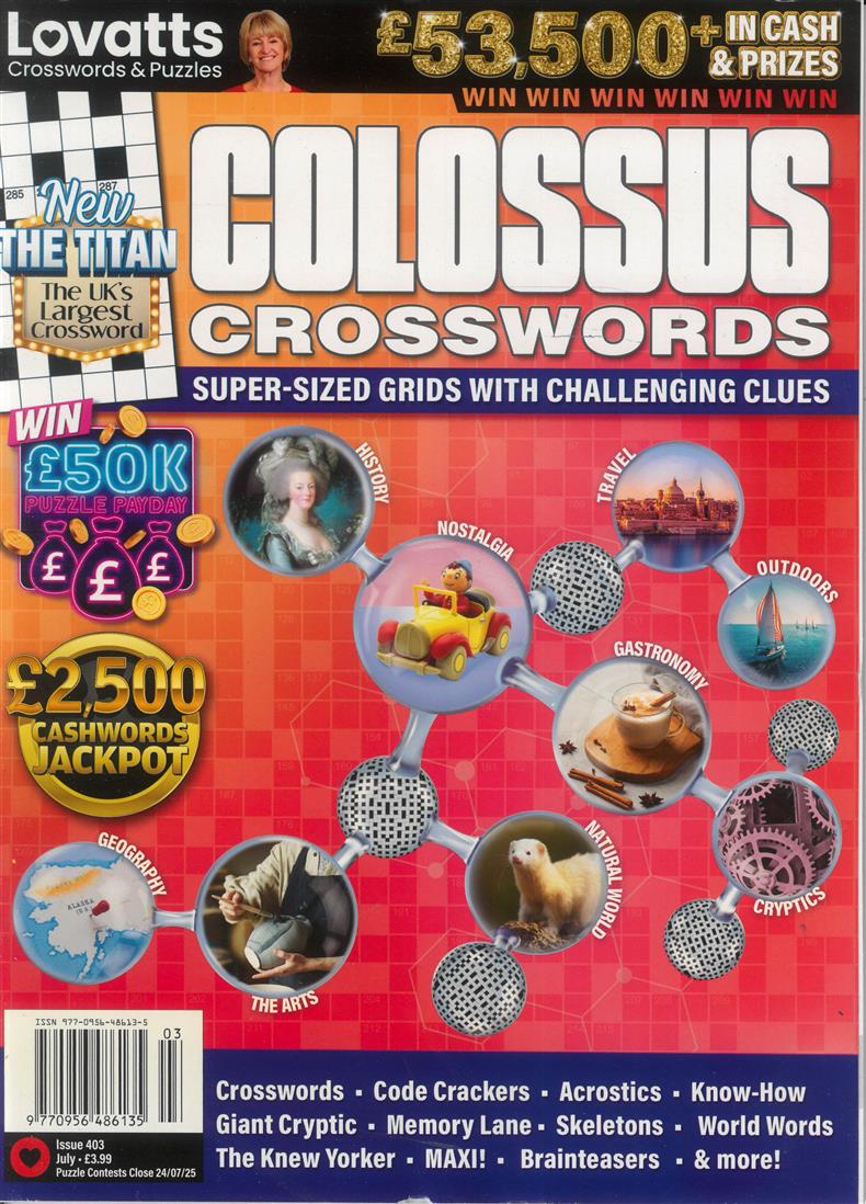 Lovatts Colossus Crosswords - NO 403