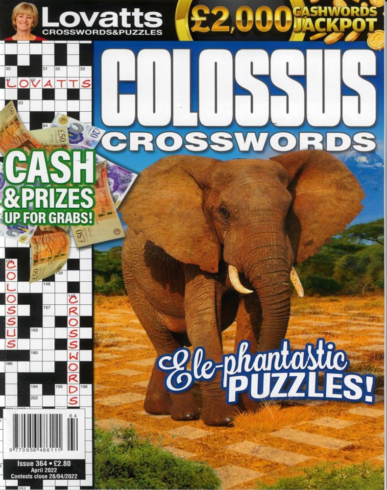 Lovatts Colossus Crosswords Magazine Issue NO 364
