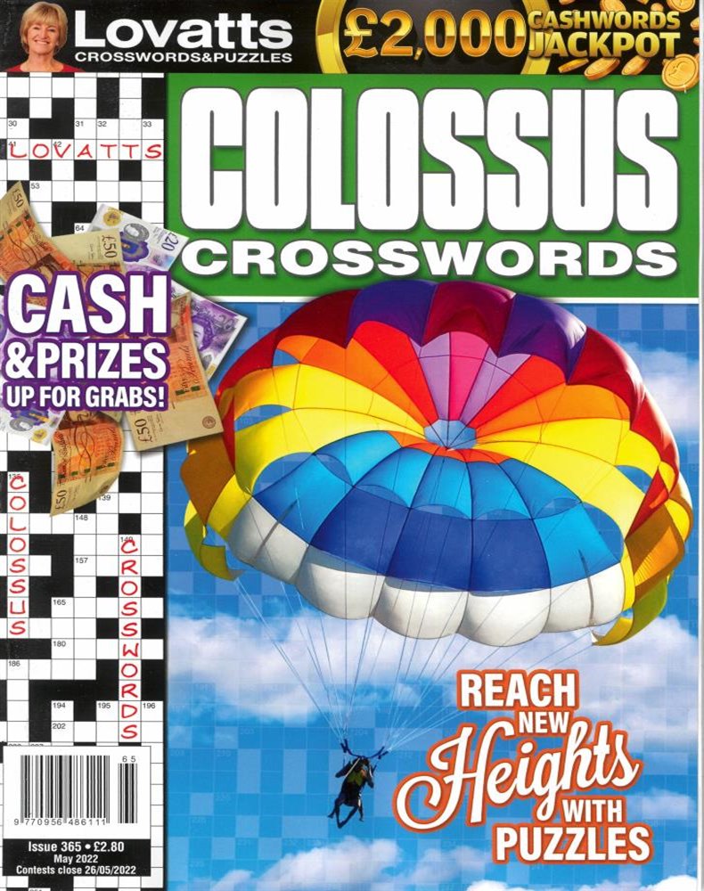 Lovatts Colossus Crosswords Magazine Issue NO 365