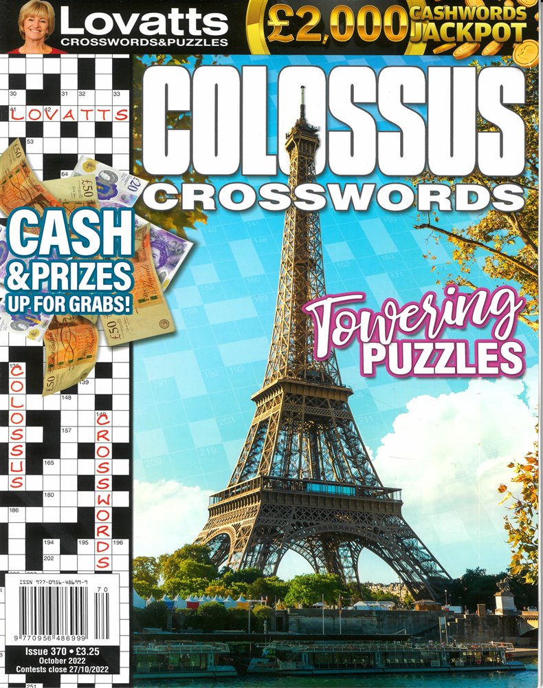 Lovatts Colossus Crosswords Magazine Subscription