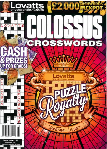 Lovatts Colossus Crosswords Magazine