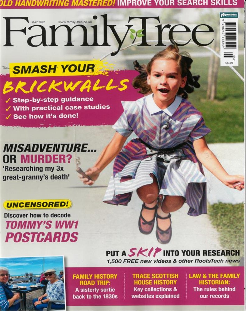 Family Tree Magazine Issue MAY 22