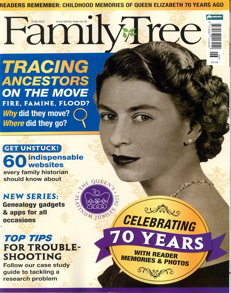 Family Tree Magazine Issue JUN 22