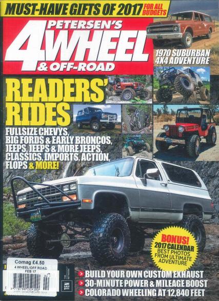 Four Wheel And Off Road Magazine At Unique Magazines, Magazine ...