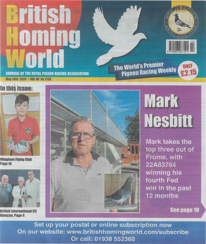 British Homing World - NO 7735