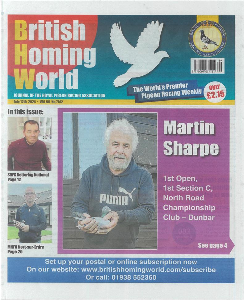 British Homing World - NO 7742