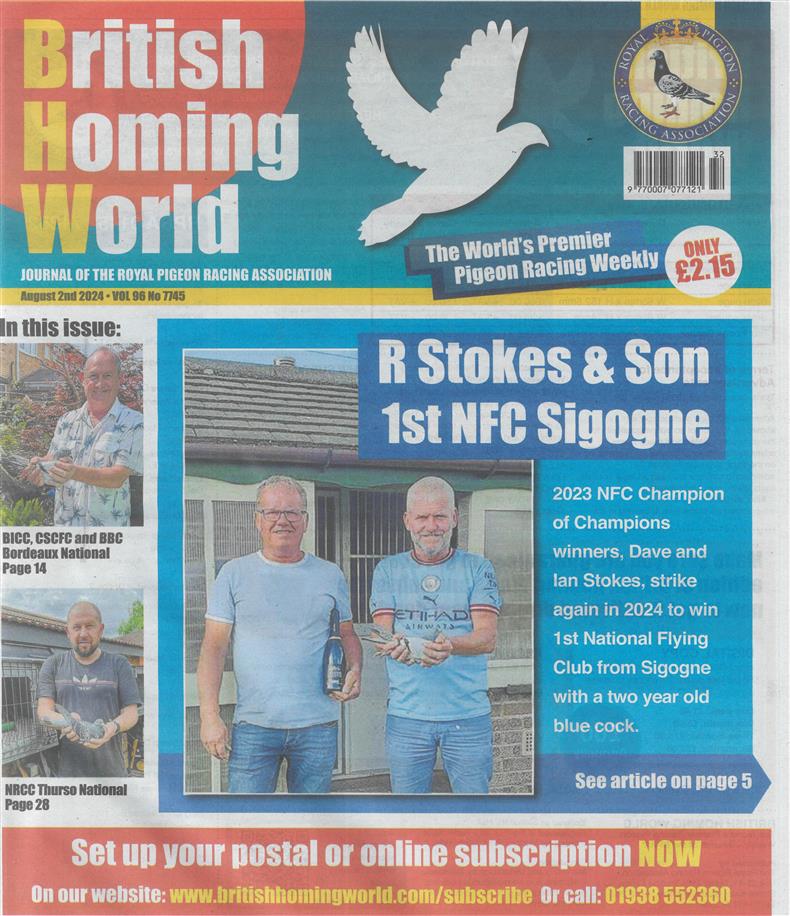 British Homing World - NO 7745
