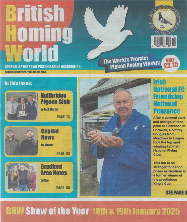 British Homing World - NO 7749