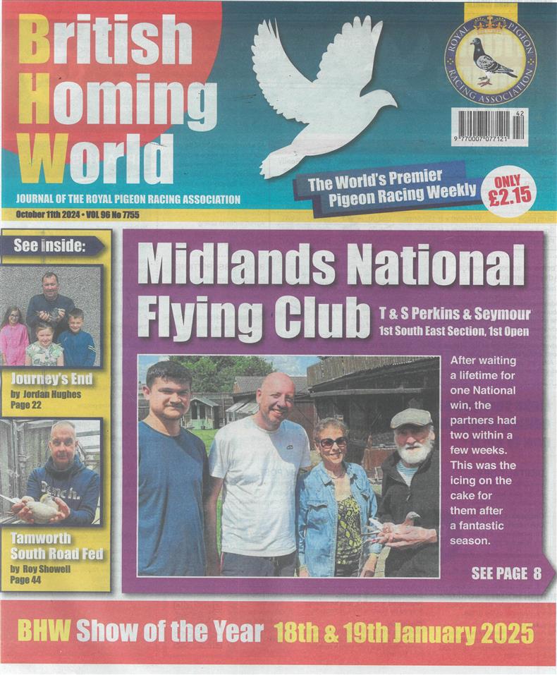 British Homing World - NO 7755